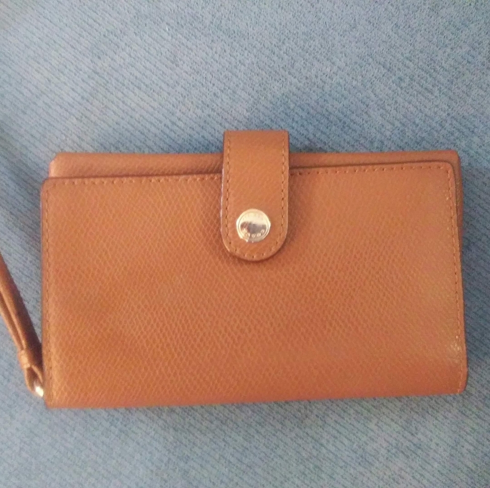 Coach Brown Leather Wallet